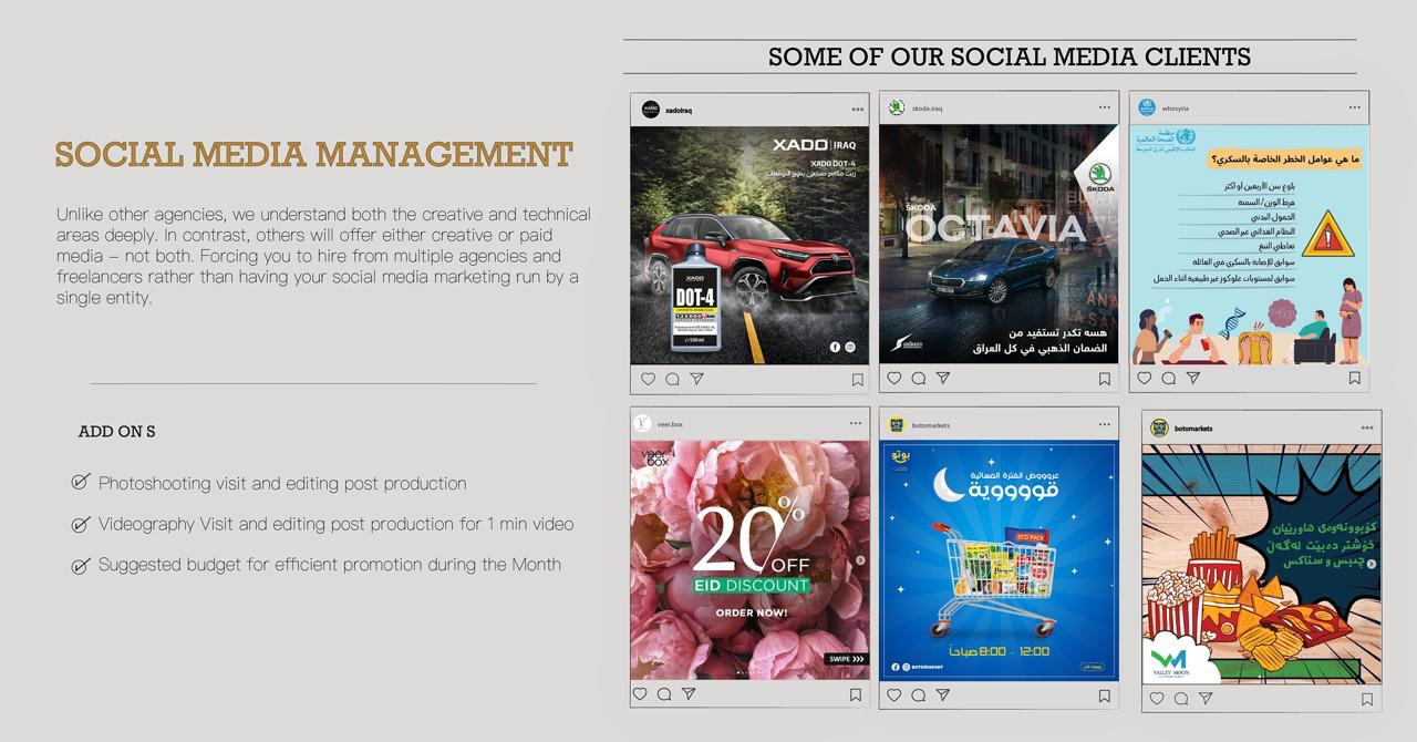 Social Media Management - Empire Mena